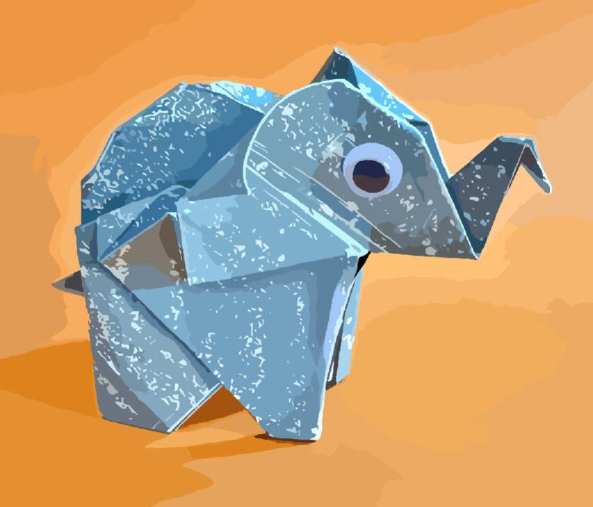 Elephant by Fumiaki Kawahata - 1749488834 | CFC Origami